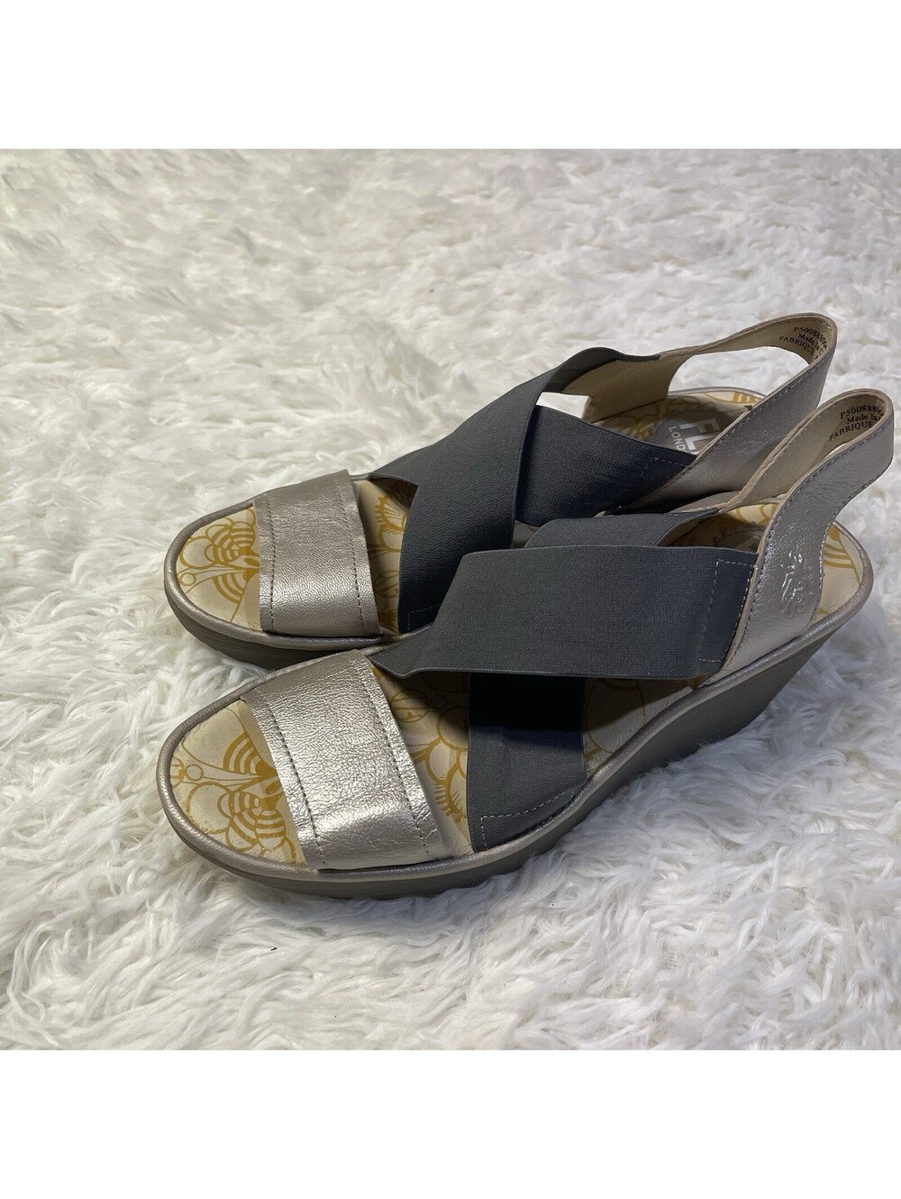 FLY London YAJI FLY Wedge Sandal Size40(US 9)